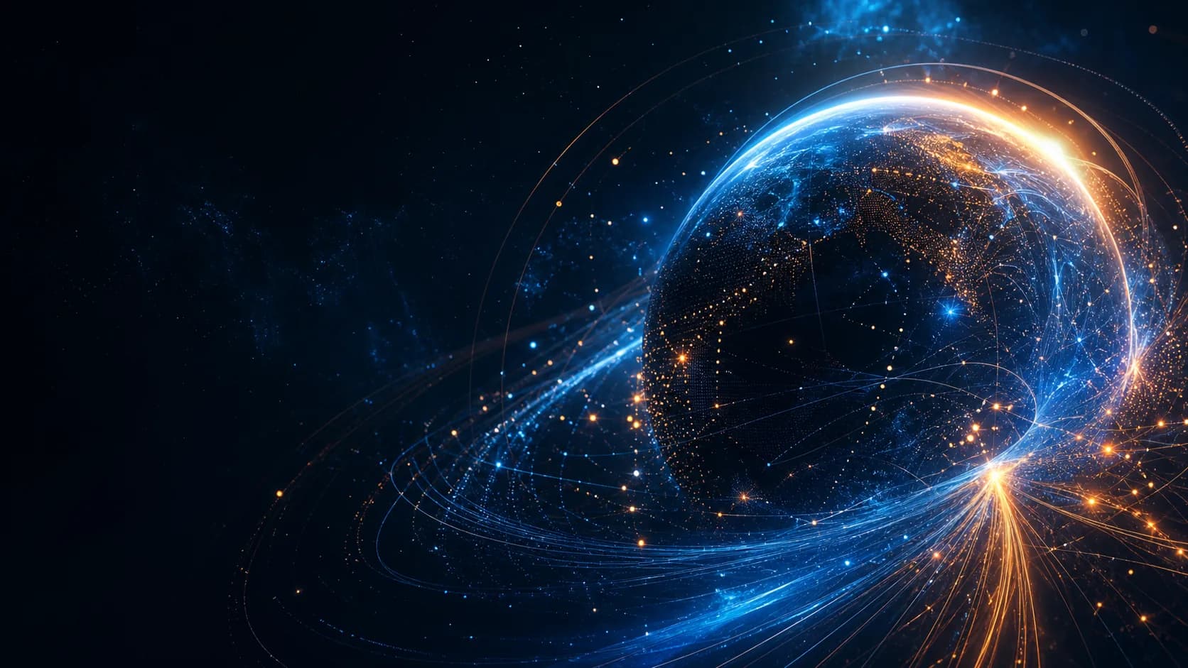 Intelligence network artwork