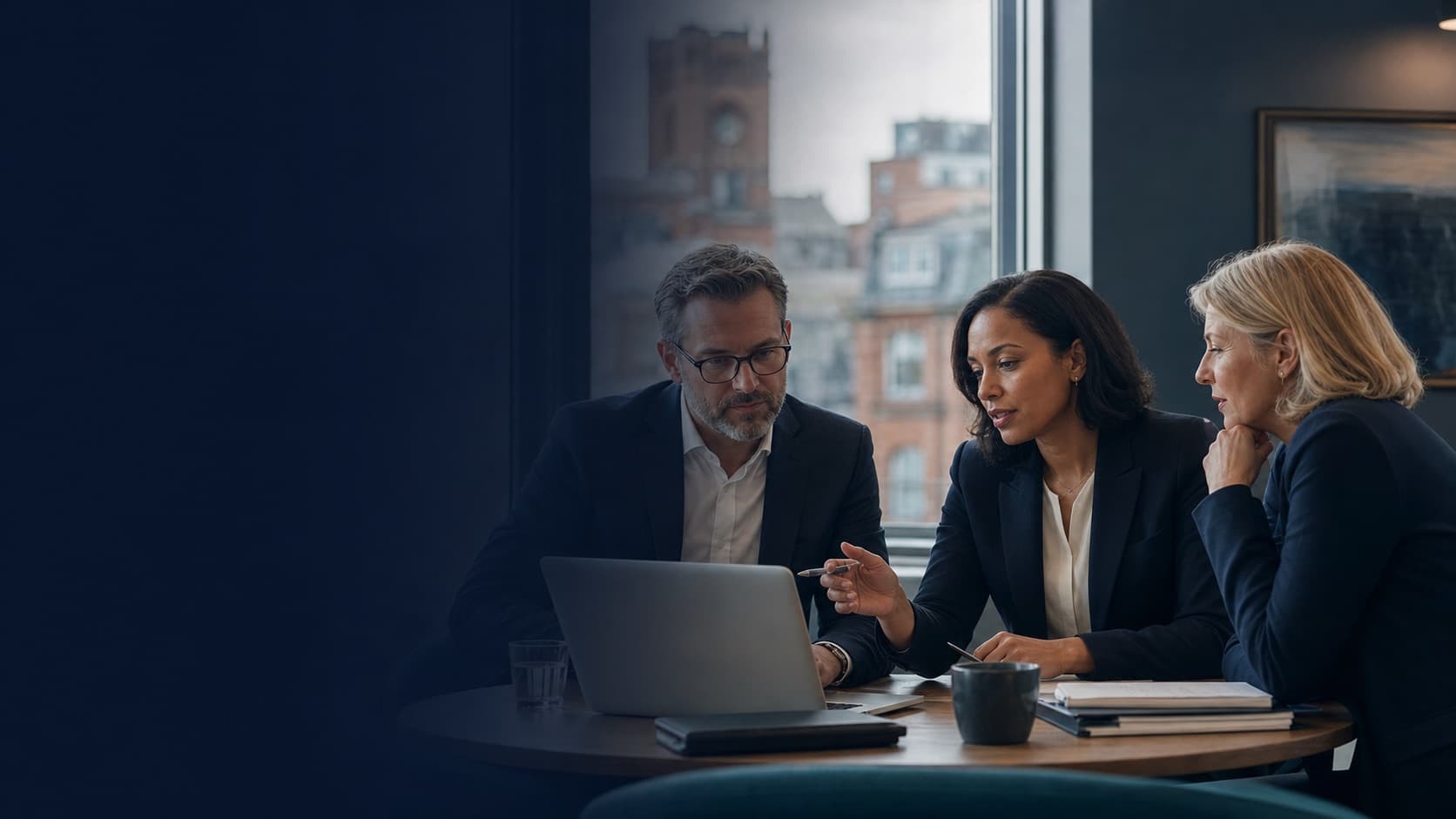 Professional services team exploring AI opportunities